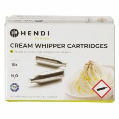 Hendi Capsule De Crème Fraîche 10 Pcs - Cuisine Gastro
