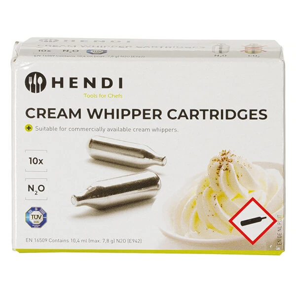 Hendi Capsule De Crème Fraîche 10 Pcs - Cuisine Gastro